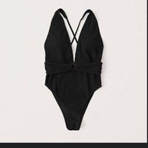 Abercrombie deep v one piece